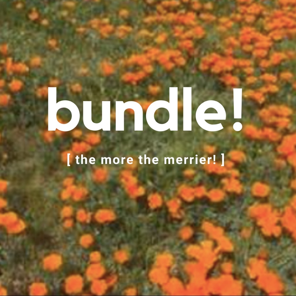 🛍BUNDLE AND SAVE!🛍